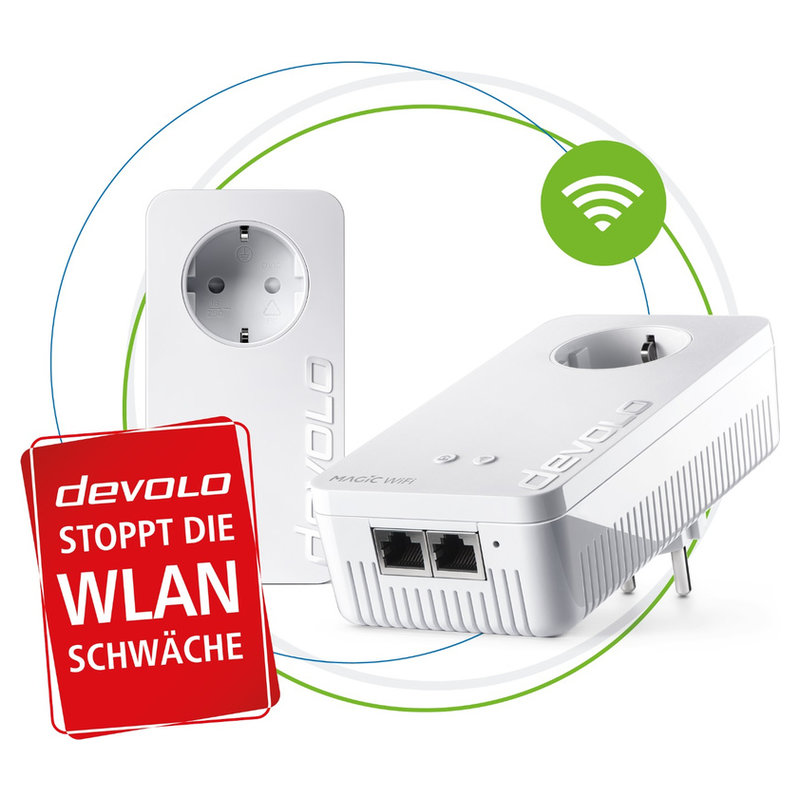devolo Magic 2 Wifi next Starter Kit weiss B-WARE